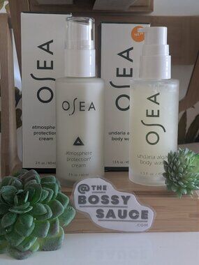 🌸 OSEA Atmosphere Protection Cream & Undaria Algae Body Wash DUO